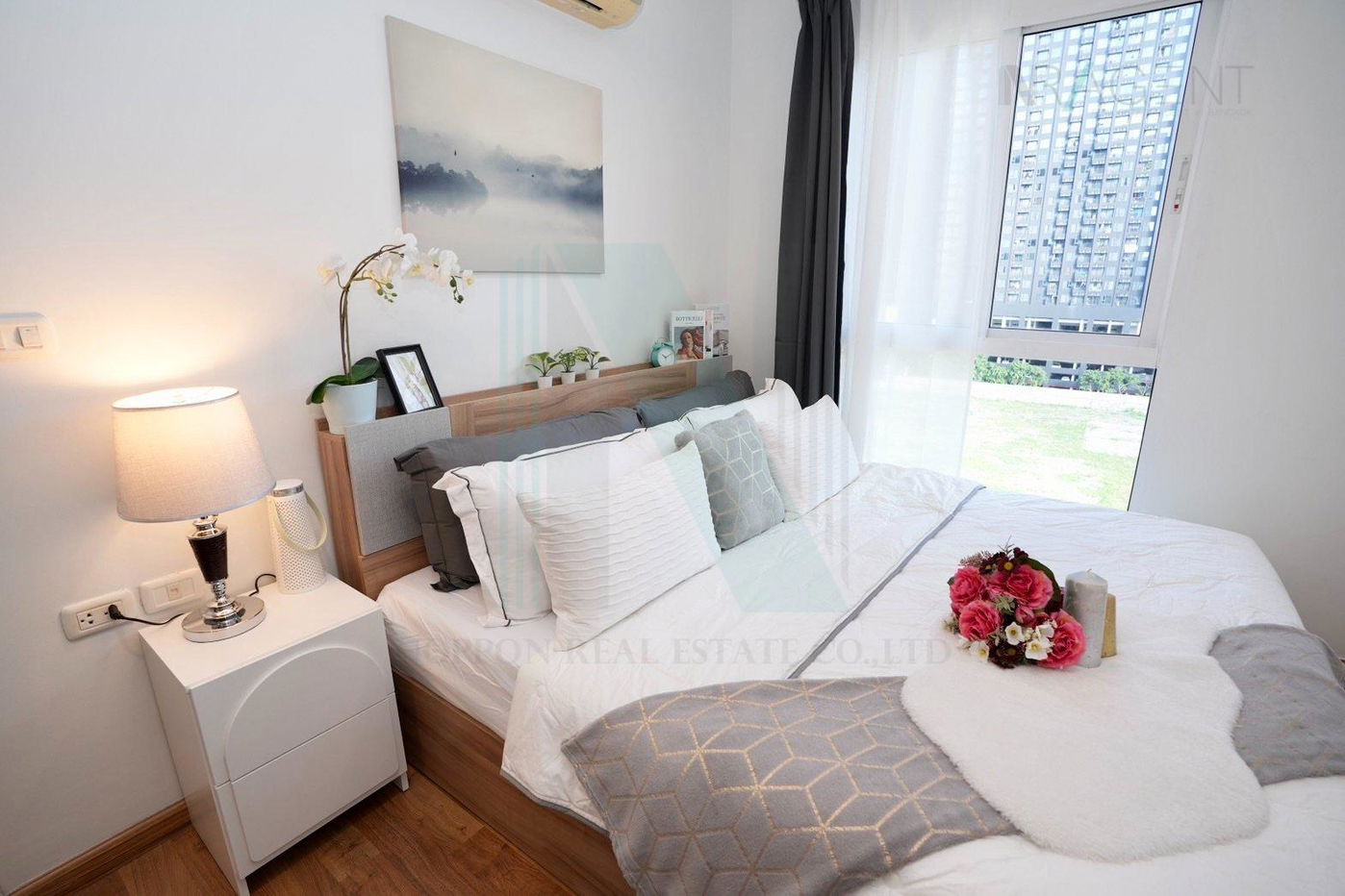picture 🔺 For Sell Condo THE MARK RATCHADA - AIRPORT LINK Building 1, Floor 8,2 bed room, Room size 39 sqm - 3/8