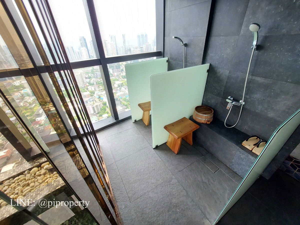 picture High floor river view 1Bedroom unit for rent in Ideo Q Sukhumvit 36.  Thonglor - Rama 4 lifestyle. Ready for moving in. - 34/37