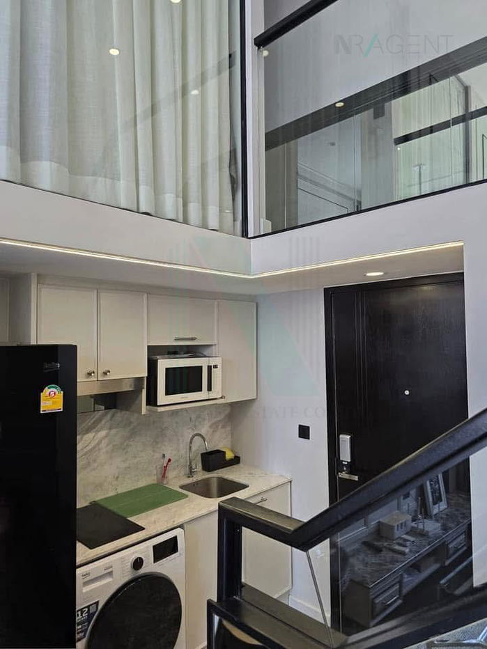 รูป 🚩 ให้เช่าคอนโด ไนท์บริดจ์ ไพร์ม สาทร อาคาร 1 ชั้น 34 Duplex ขนาด 44 ตรม ใกล้ Empire Tower - รูปที่ 7/8