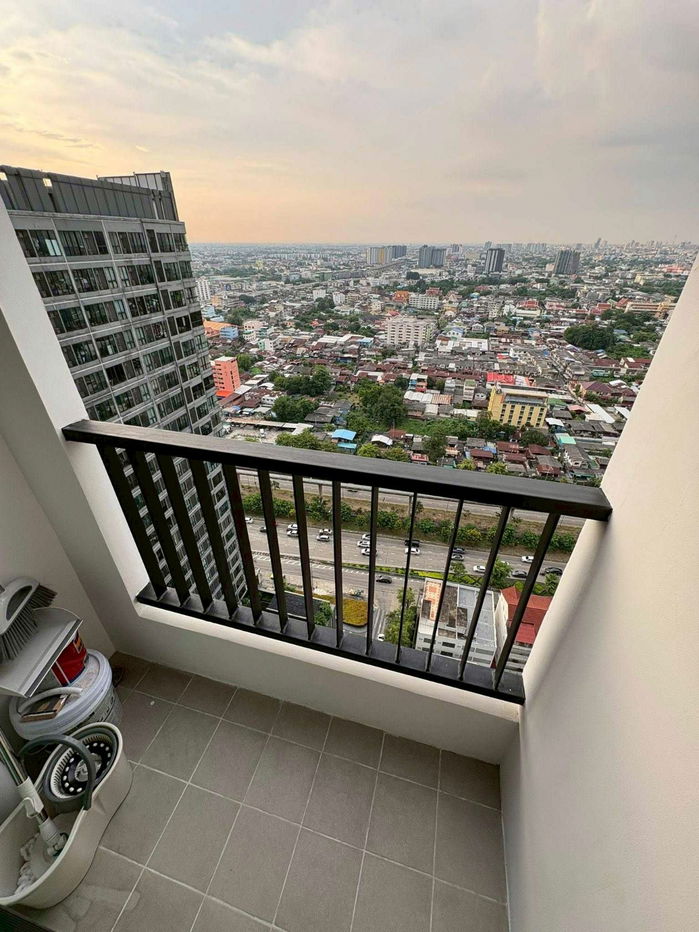 picture Ideo Sathorn-Tha Phra (Ideo Sathorn Thapra) 28th floor (beautiful view, not blocked) free transfer before the end of this month - 2/8