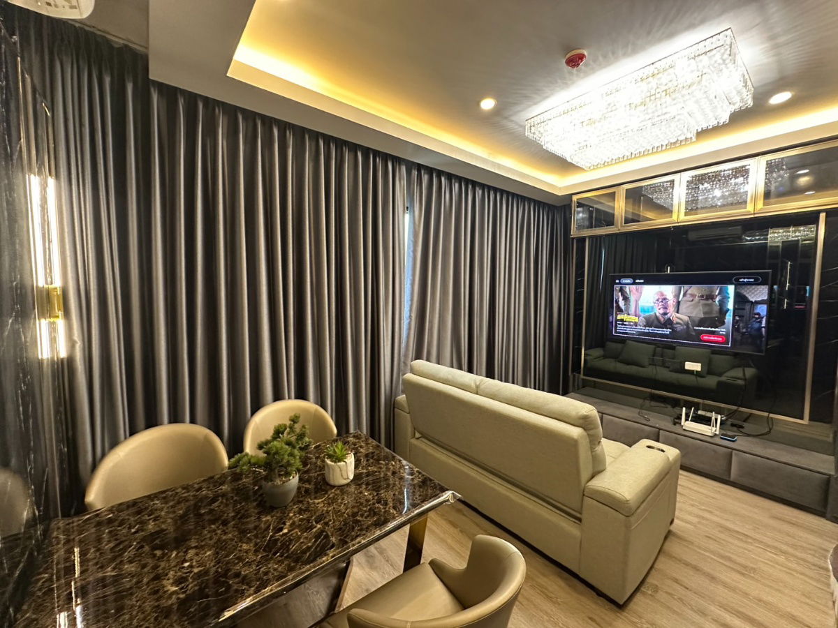 รูป 🔥🔥ให้เช่าห้องไม่เหมือนใคร บิ้วอิ้นสวยอลัง BTS Onnut “ Knightsbridge Prime Onnut”  คอนโดสูง วิวโค้งแม่น้ำ ใจกลางสุขุมวิท พร้อมรถรับส่ง 🔥🔥 - รูปที่ 5/25