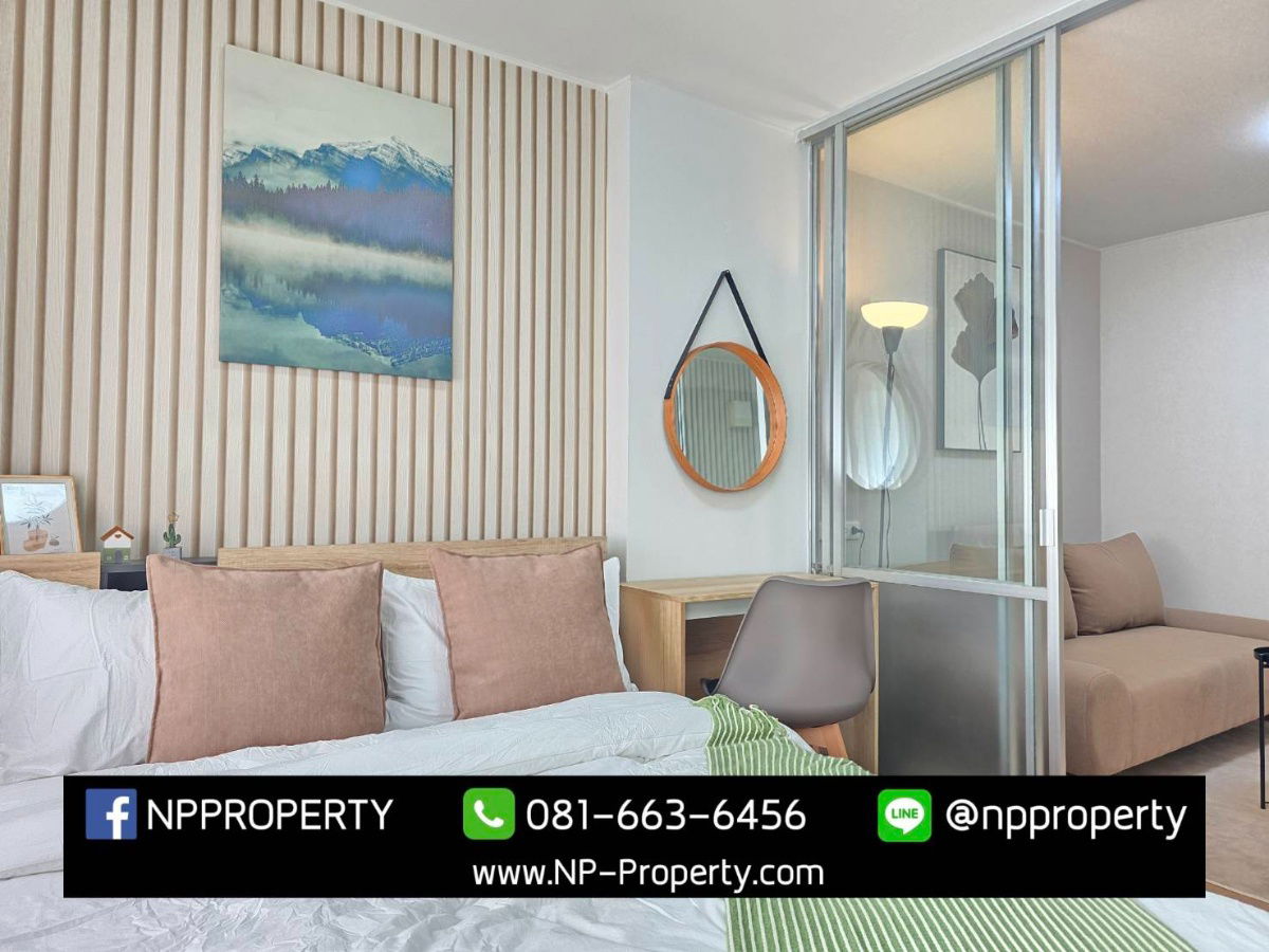 รูป 💥 NP Property มีแต่ห้องสวยๆ 💥 ซื้อไปไม่ต้องซ่อม เพราะเราทำให้หมดแล้ว! 🔧✨ 📍 คอนโดลุมพินี ชลบุรี – ตึก C3 ชั้น 2 - รูปที่ 14/15
