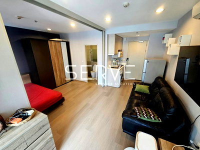 Condos for rent : 1 Bed Large Room High Floor  Fully furnished  Good Location  Close to BTS Ratchathewi 300 m, Chulalongkorn University @  Ideo Q Ratchathewi 