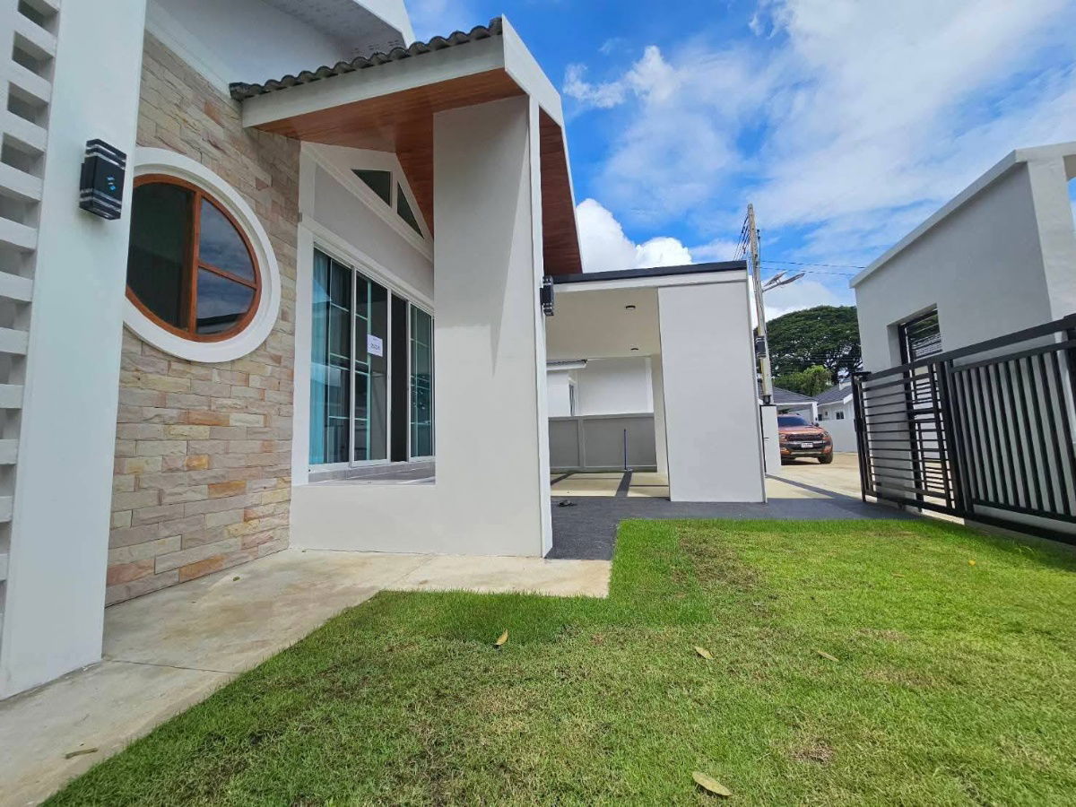 รูป 🏡 บ้านเดี่ยวนอร์ดิกสร้างใหม่ให้เช่า ติดตลาดสดเทศบาลหางดง — ทำเลทอง ใกล้โรงเรียนนานาชาติ 5 แห่ง! - รูปที่ 3/13