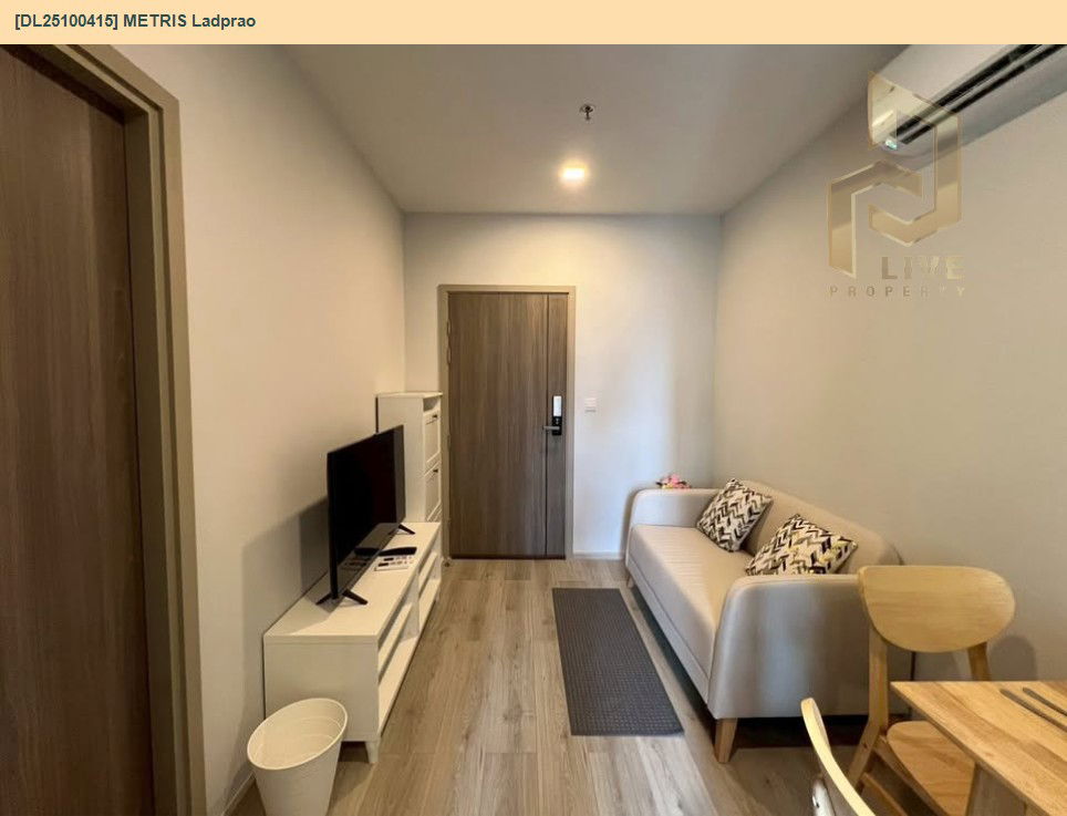 picture DL25100415 Condo for rent, METRIS Ladprao near MRT พหลโยธิน, ready to move in, call urgently 0638692663 LineID @534wlwof - 10/12