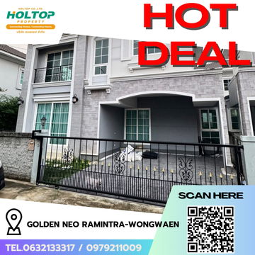 #R7004 🎉 171068 Condo for rent  Golden Neo Ramintra-Wongwaen