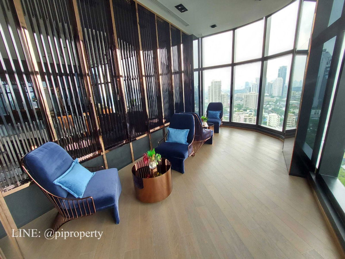 picture High floor river view 1Bedroom unit for rent in Ideo Q Sukhumvit 36.  Thonglor - Rama 4 lifestyle. Ready for moving in. - 27/37