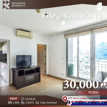  Life@Sathorn 10 🔥 ยูนิตใหญ่ บนทำเลทอง ราคาดีคุ้มค่า 💸 ใกล้ BTS เซนต์หลุยส์ 