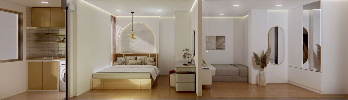 picture For Sale: Sri Anan Condo 2 Bedrooms, 1 Bathroom, 38 sq.m., 4th Floor — Near Central Chiangmai (ID:1217CS) - 3/11