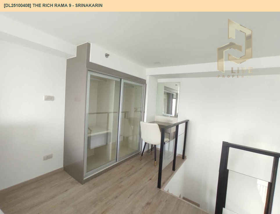 picture DL25100408 Condo for rent, The Rich Rama 9 - Srinakarin near AIRPORT RAIL LINK หัวหมาก, ready to move in, call urgently 0638692663 LineID @655ebbvc - 5/13
