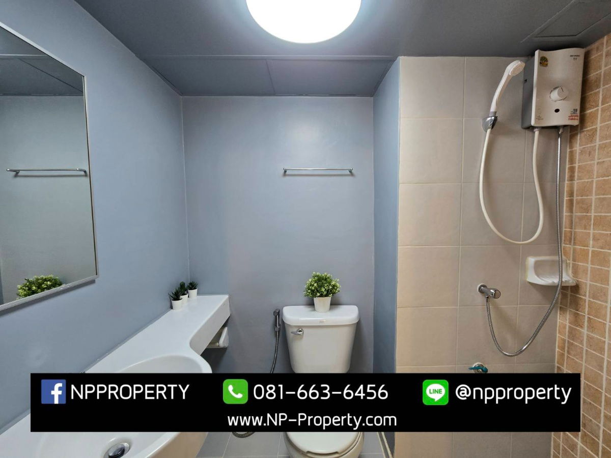 รูป 💥 NP Property มีแต่ห้องสวยๆ 💥 ซื้อไปไม่ต้องซ่อม เพราะเราทำให้หมดแล้ว! 🔧✨ 📍 คอนโดลุมพินี ชลบุรี – ตึก C3 ชั้น 2 - รูปที่ 9/15
