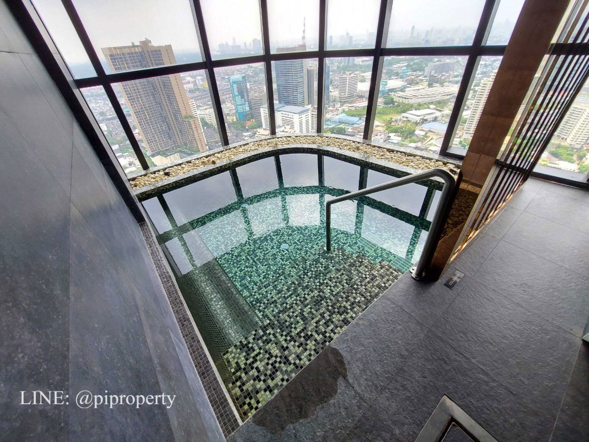 picture High floor river view 1Bedroom unit for rent in Ideo Q Sukhumvit 36.  Thonglor - Rama 4 lifestyle. Ready for moving in. - 32/37