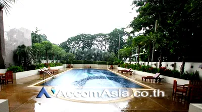 Condos for rent Pathum Wan : 🔼🔽 AccomA 📩  3 BR Condominium @Somkid Gardens (AA22467)