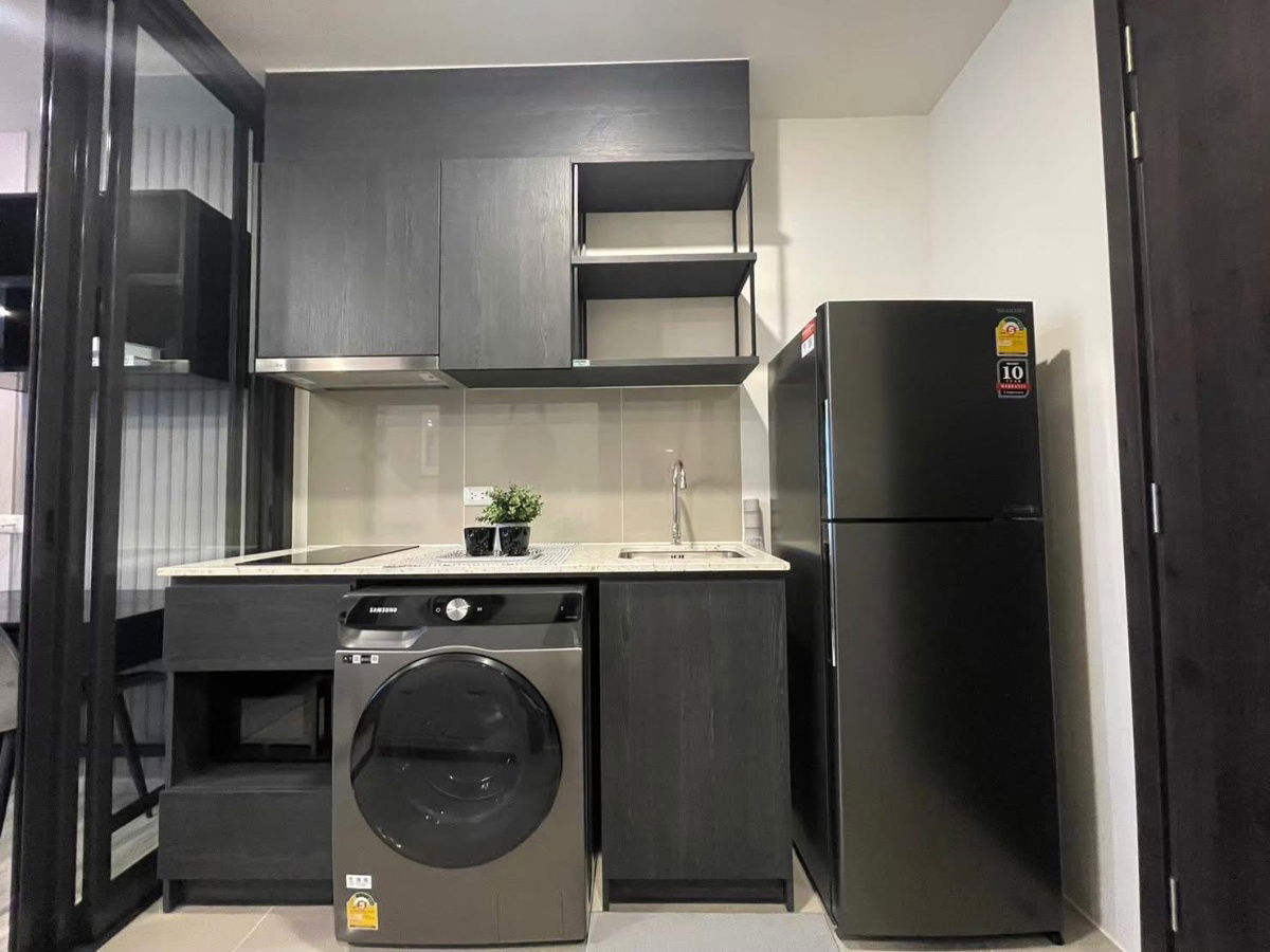 picture For rent 📍XT HUAIKHWANG 📍 Fully furnished and equipped, near MRT Huai Khwang - 9/11