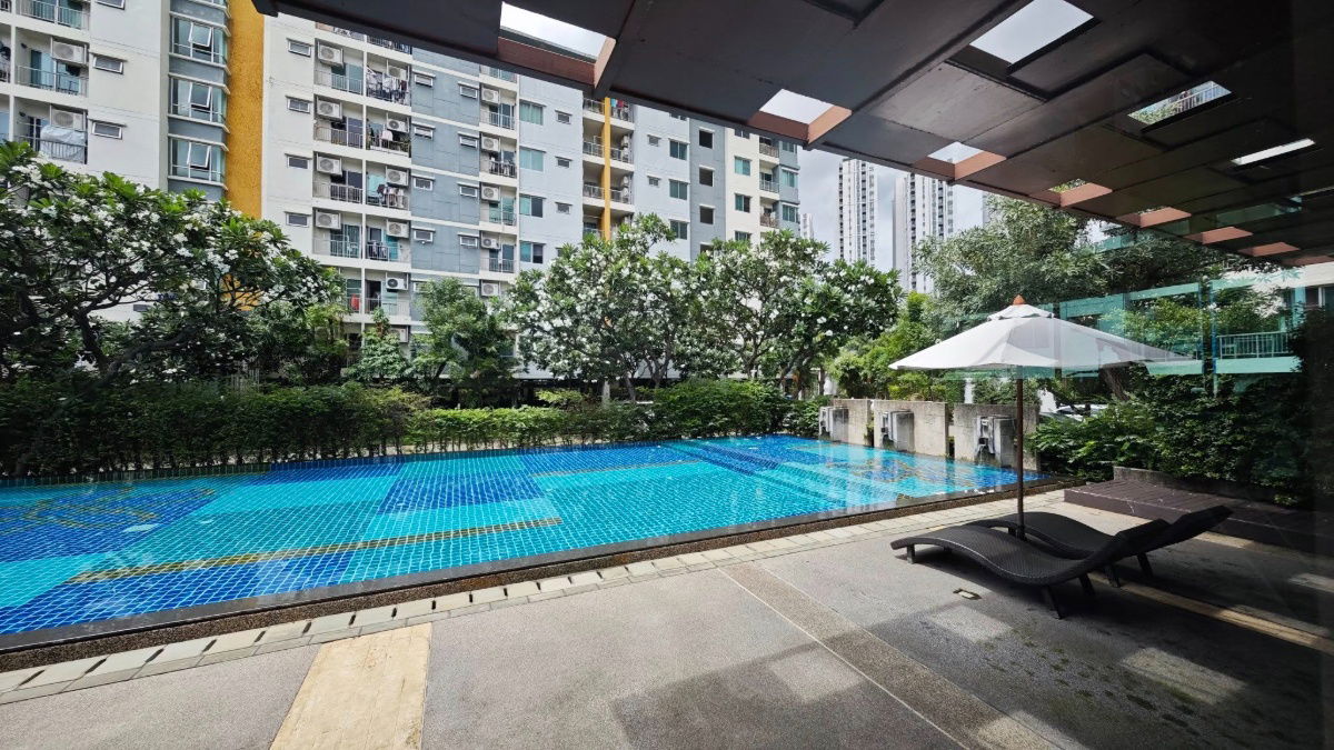picture WS4926 🏢 For rent Supalai City Resort Ratchada - Huai Khwang, near MRT Huai Khwang, only 13,500 baht/month. - 12/13