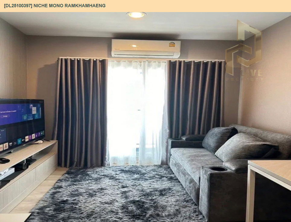 picture DL25100397 Condo for rent, Niche Mono Ramkhamhaeng near -, ready to move in, call urgently 0638692663 LineID @655ebbvc - 4/7