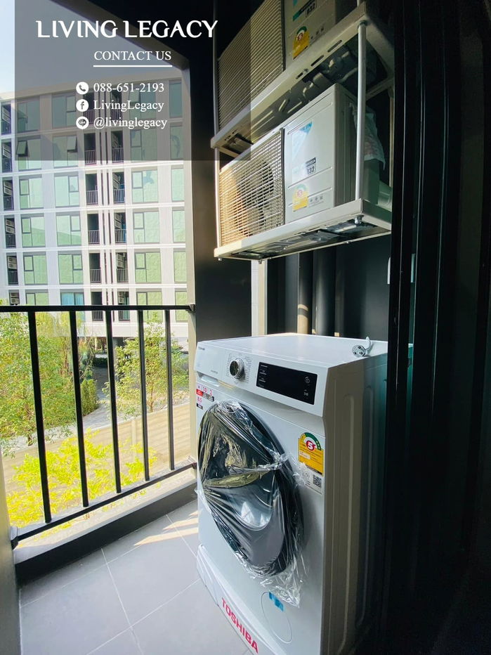 picture LVVYWZ52 Condo For Rent Atmoz Oasis Onnut 25.8 Sq.M. Floor 3 Building E line id : @livinglegacy - 15/15