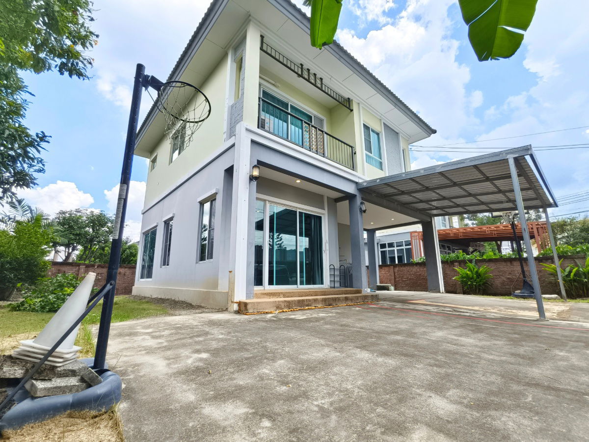 picture Single house for sale, lowest price, Passorn Prestige Luxe Pattanakarn, 3 bedrooms, 3 bathrooms, 86.8 sq wah, corner unit - 15/20
