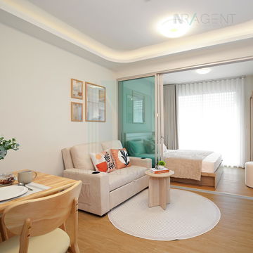 📌 For Sell Condo A SPACE ME SUKHUMVIT 77 Building A, Floor 3,1 bed room, Room size 28 sqm