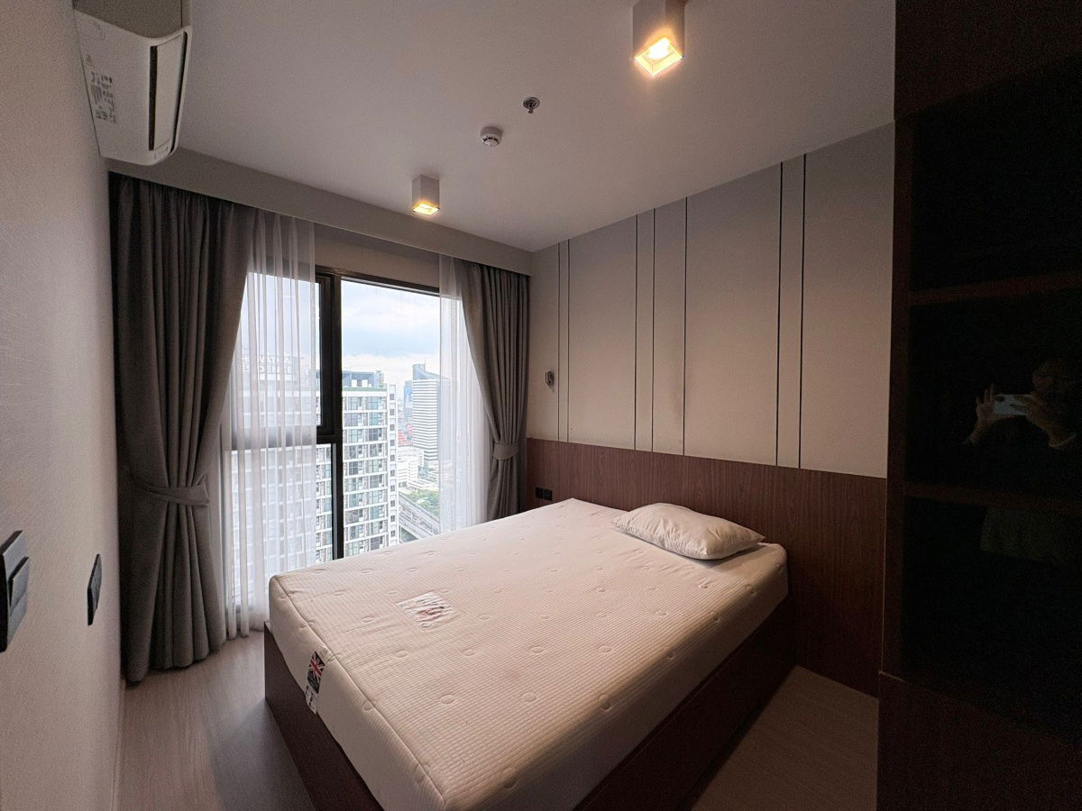 รูป  Life Asoke Hype for rent >> 2 Bedroom,1 Living room(28,000 baht) >> 48.56sqm Cheapest !!! *** Line ID: meigood777 *** - รูปที่ 16/21