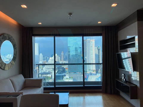 🎉 For Rent Condo THE ADDRESS SATHORN Building 1, Floor 24,1 bed room, Room size 56.00 sqm
