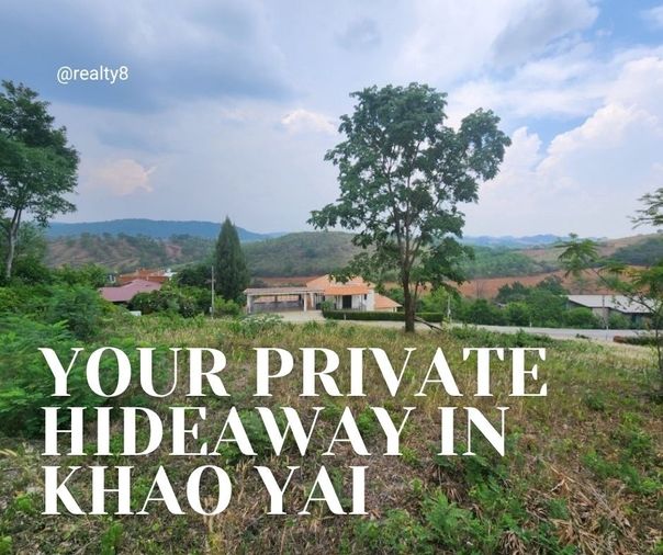 ที่ดินบนเนิน วิวเขาสวย 360°  ในโครงการพรีเมียม  พร้อมสร้างได้ทันที