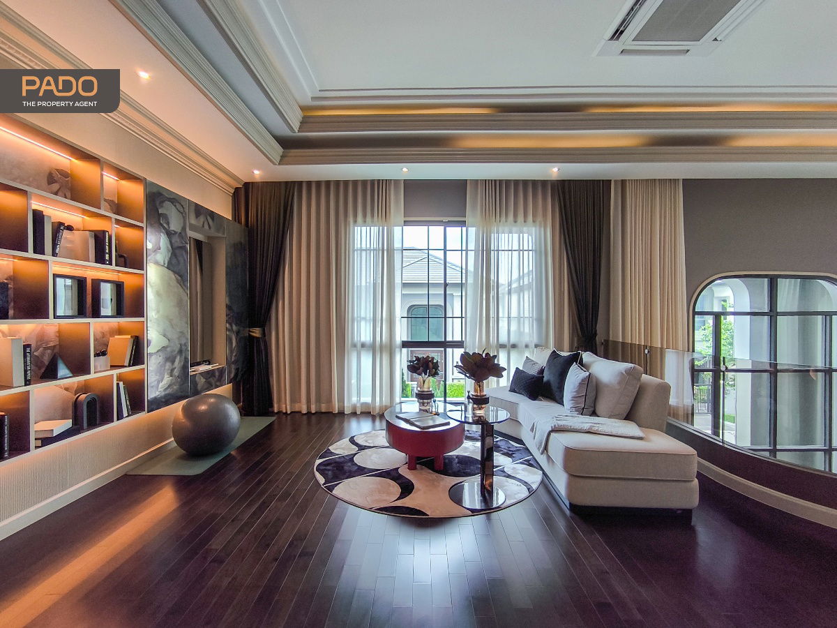 รูป ขายบ้านตัวอย่างตกแต่งพร้อมอยู่ Grand Bangkok Boulevard Krungthepkritha (กรุงเทพกรีฑา) 4 นอน 5 น้ำ 1 ห้องแม่บ้าน - รูปที่ 19/30