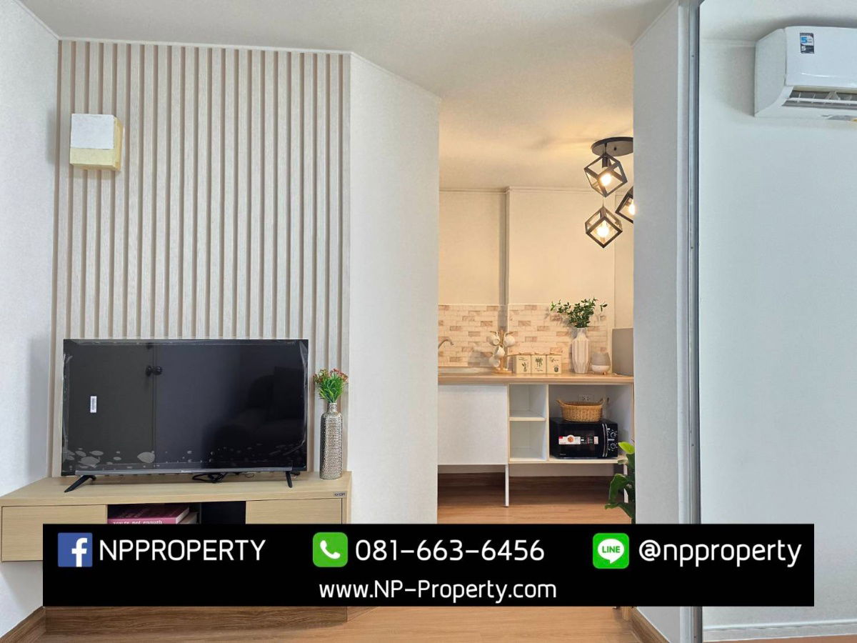 รูป 💥 NP Property มีแต่ห้องสวยๆ 💥 ซื้อไปไม่ต้องซ่อม เพราะเราทำให้หมดแล้ว! 🔧✨ 📍 คอนโดลุมพินี ชลบุรี – ตึก C3 ชั้น 2 - รูปที่ 4/15
