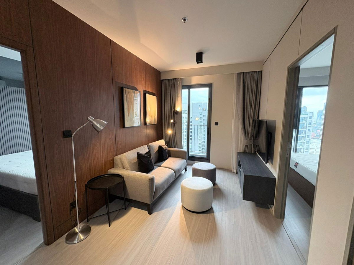 รูป  Life Asoke Hype for rent >> 2 Bedroom,1 Living room(28,000 baht) >> 48.56sqm Cheapest !!! *** Line ID: meigood777 *** - รูปที่ 12/21
