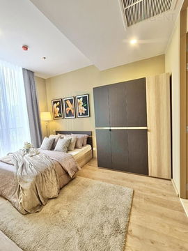 🚩Best room!🚩 For Rent Condo NOBLE BE 19 Building 1, Floor 21,2 bed room, Room size 59.00 sqm