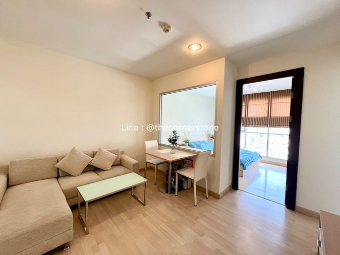 พร้อมให้เช่า🔹"𝐑𝐡𝐲𝐭𝐡𝐦 𝐑𝐚𝐭𝐜𝐡𝐚𝐝𝐚"🔹 ขนาด 35 ตร.ม. ชั้น 20+ , ใกล้ MRT-รัชดา  [251342]