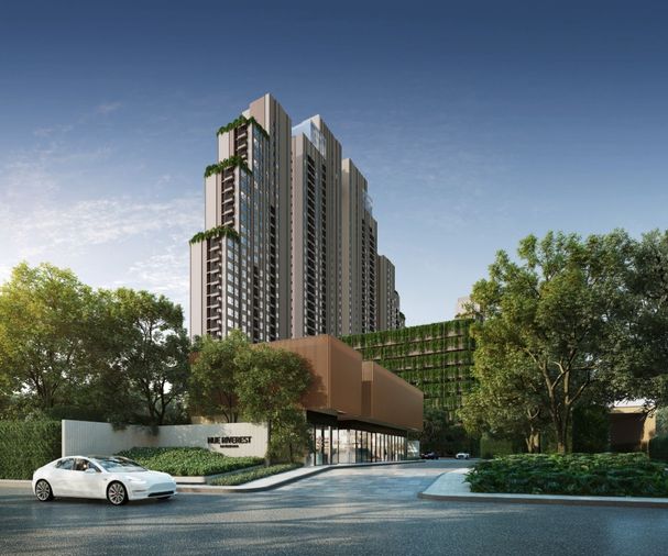  Down Payment 2 Beds  New Room & New Condo Close to Rama 3 and Sathorn area,  Terminal 21 @ Nue Riverest Ratburana