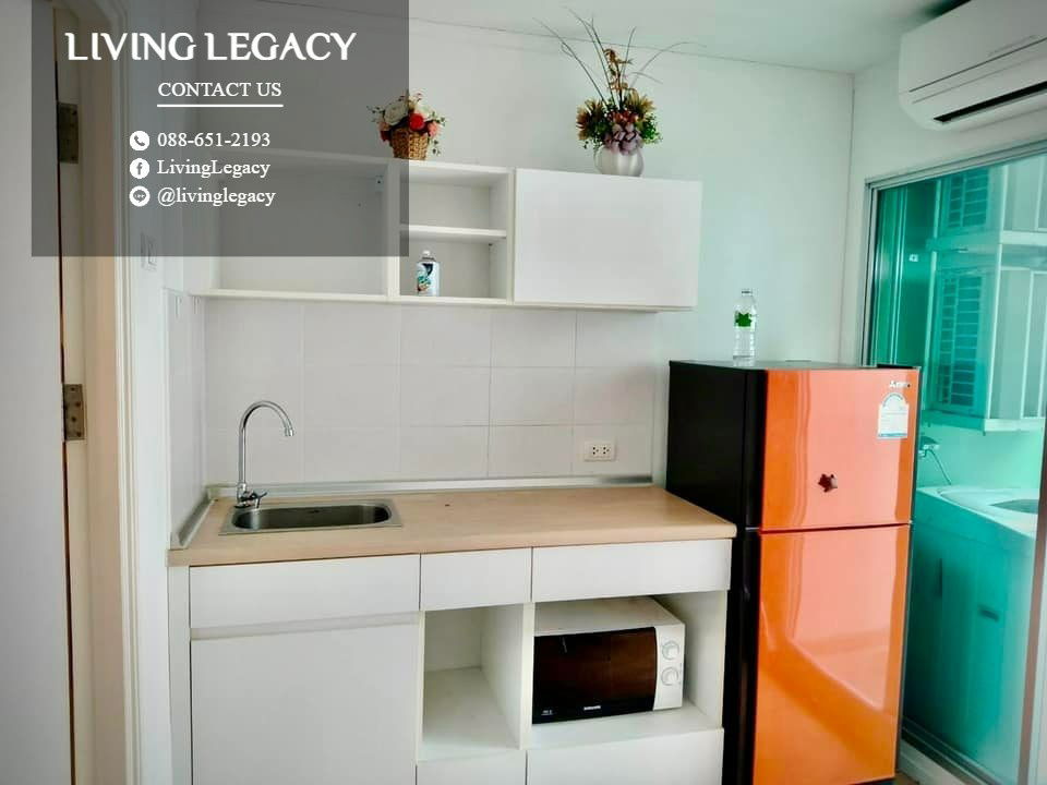 รูป SINUMN ให้เช่าคอนโด Lumpini Place Srinakarin - Huamark Station 26 ตร.ม. ชั้น 25 line id : @livinglegacy - รูปที่ 5/12