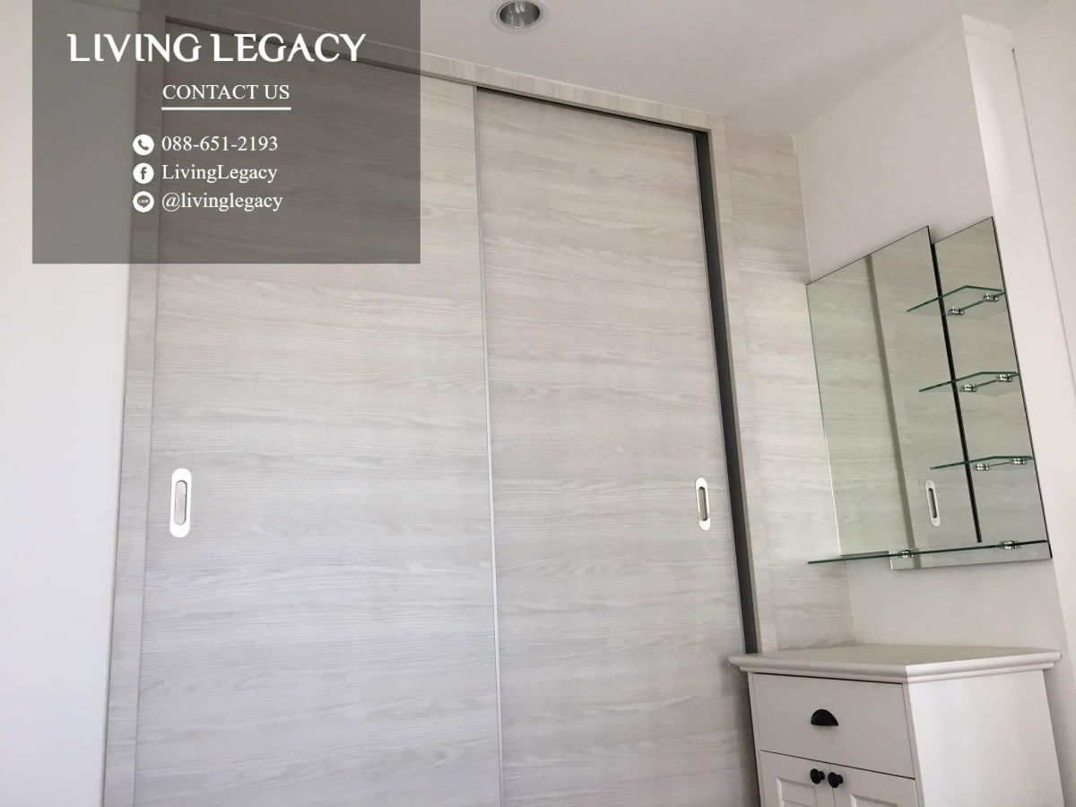 รูป LW57X86U ให้เช่าคอนโด Lumpini Place Srinakarin - Huamark Station 33 ตร.ม. ชั้น 13 ตึก A line id : @livinglegacy - รูปที่ 7/10