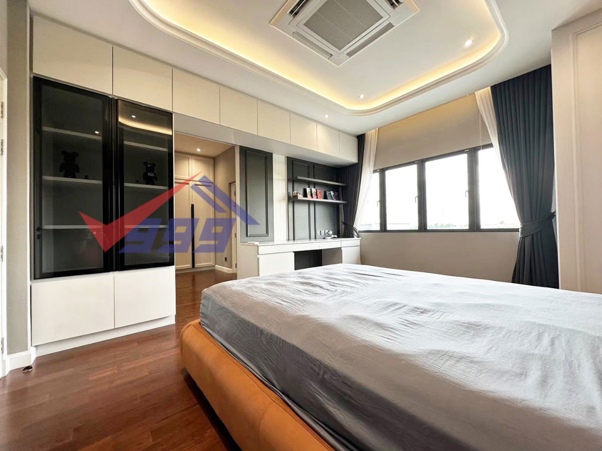 picture Luxury single house for rent, beautifully decorated 5, ready to move at Grand Bangkok Boulevard East Rama 9 - 23/36