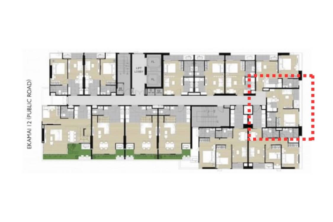 picture 1-BR Condo at M Thonglor 10 near BTS Thong Lor (ID 2356288) - 6/6