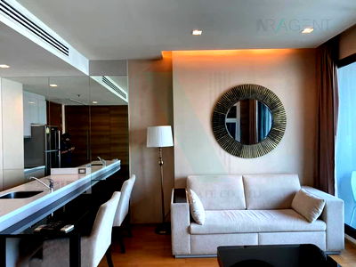 เช่าคอนโด BTS เซนต์หลุยส์ : 🔺 ให้เช่าคอนโด ดิ แอดเดรส สาทร อาคาร 1 ชั้น 24 1 ห้องนอน ขนาด 56.00 ตรม ใกล้ ตึกคิงเพาเวอร์ มหานคร