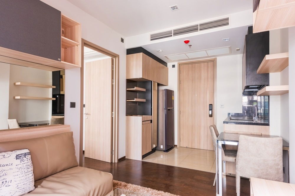 picture 🔥 Sale with tenant !! high floor 15++, North Facing !! 🔥 Code C20230106407.......The Line Ratchathewi, 1 bed, 1 bath, furnished, Special Deal!!📣📣 - 4/11