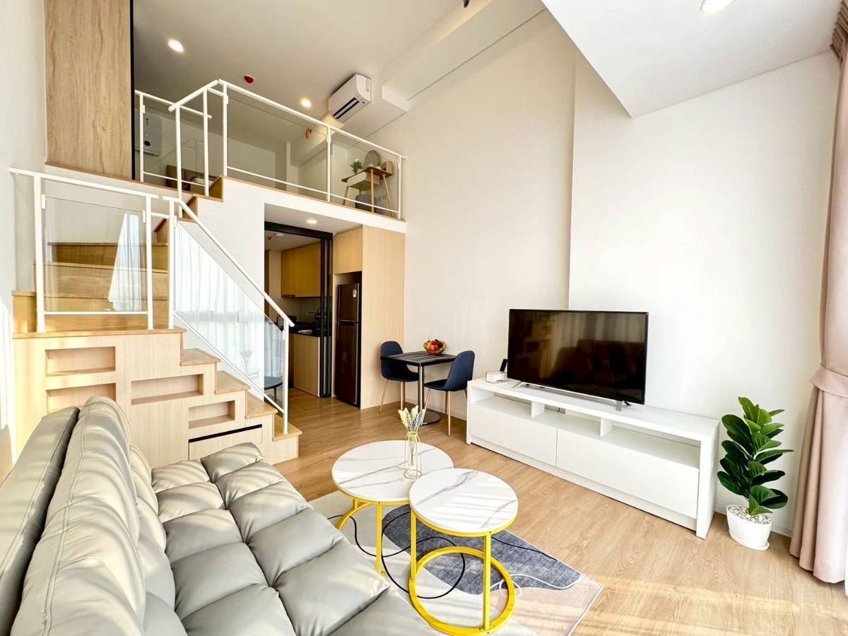 picture For rent 🔥 Landmark @ MRTA Station 🔥 DUPLEX room with complete furniture and appliances - 7/15