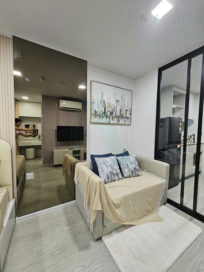 picture 🔺 For Rent Condo ATMOZ OASIS ONNUT Building D, Floor 2,Studio, Room size 26 sqm - 2/8