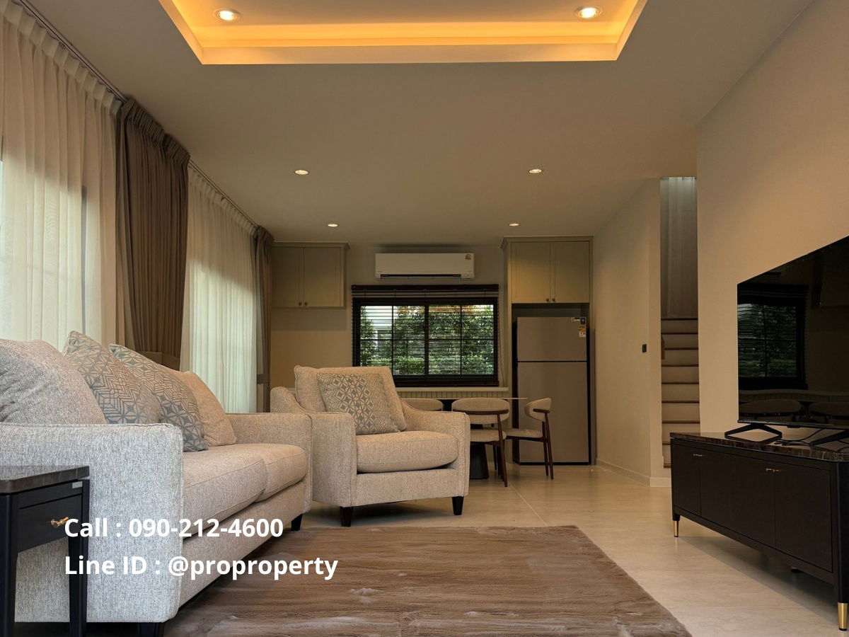 picture Rare unit! Near the clubhouse only 4 units in the alley. Setthasiri Bangna KM.10  - 2/20
