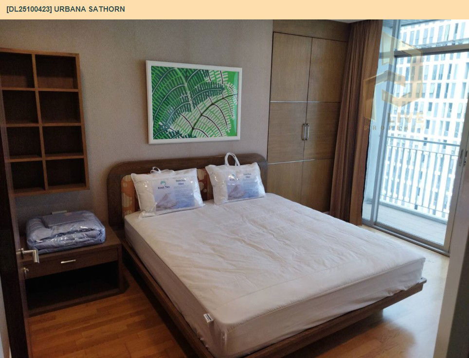 รูป DL25100423 ให้เช่าคอนโด เออร์บาน่า สาทร (Urbana Sathorn) ใกล้ BTS ช่องนนทรี พร้อมเข้าอยู่ โทรด่วน 0653619502 LineID @534wlwof - รูปที่ 4/8