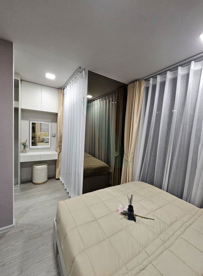 picture 🔺 For Rent Condo ATMOZ OASIS ONNUT Building D, Floor 2,Studio, Room size 26 sqm - 6/8