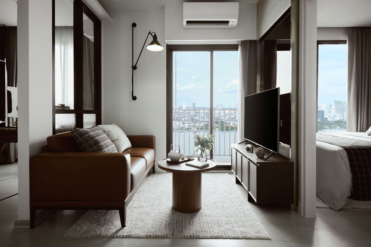 picture  Down Payment 2 Beds  New Room & New Condo Close to Rama 3 and Sathorn area,  Terminal 21 @ Nue Riverest Ratburana - 6/6