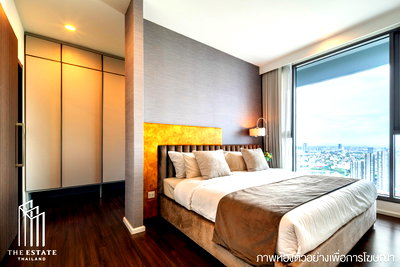 Condos for sale Sukumvit 64/2 : For sale Whizdom Inspire Sukhumvit, a spacious unit with a 10-meter frontage, closed kitchen with an additional pantry, and a walk-in closet. @8.95 MB