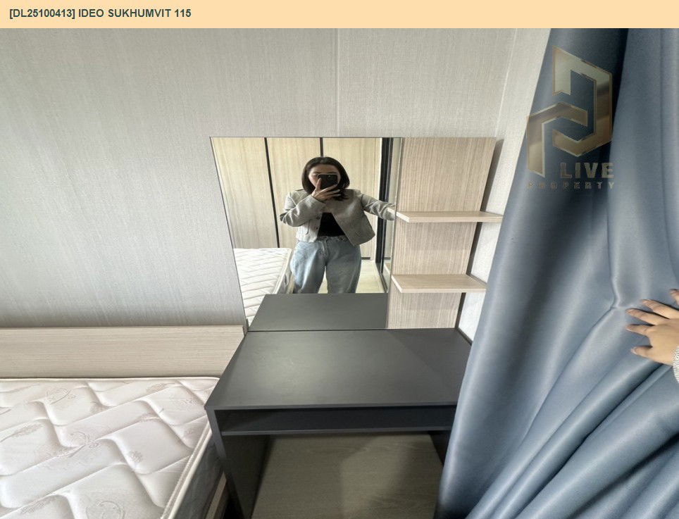 picture DL25100413 Condo for rent, IDEO Sukhumvit 115  near BTS Pu Chao, ready to move in, call urgently 0638692663 LineID @534wlwof - 23/27