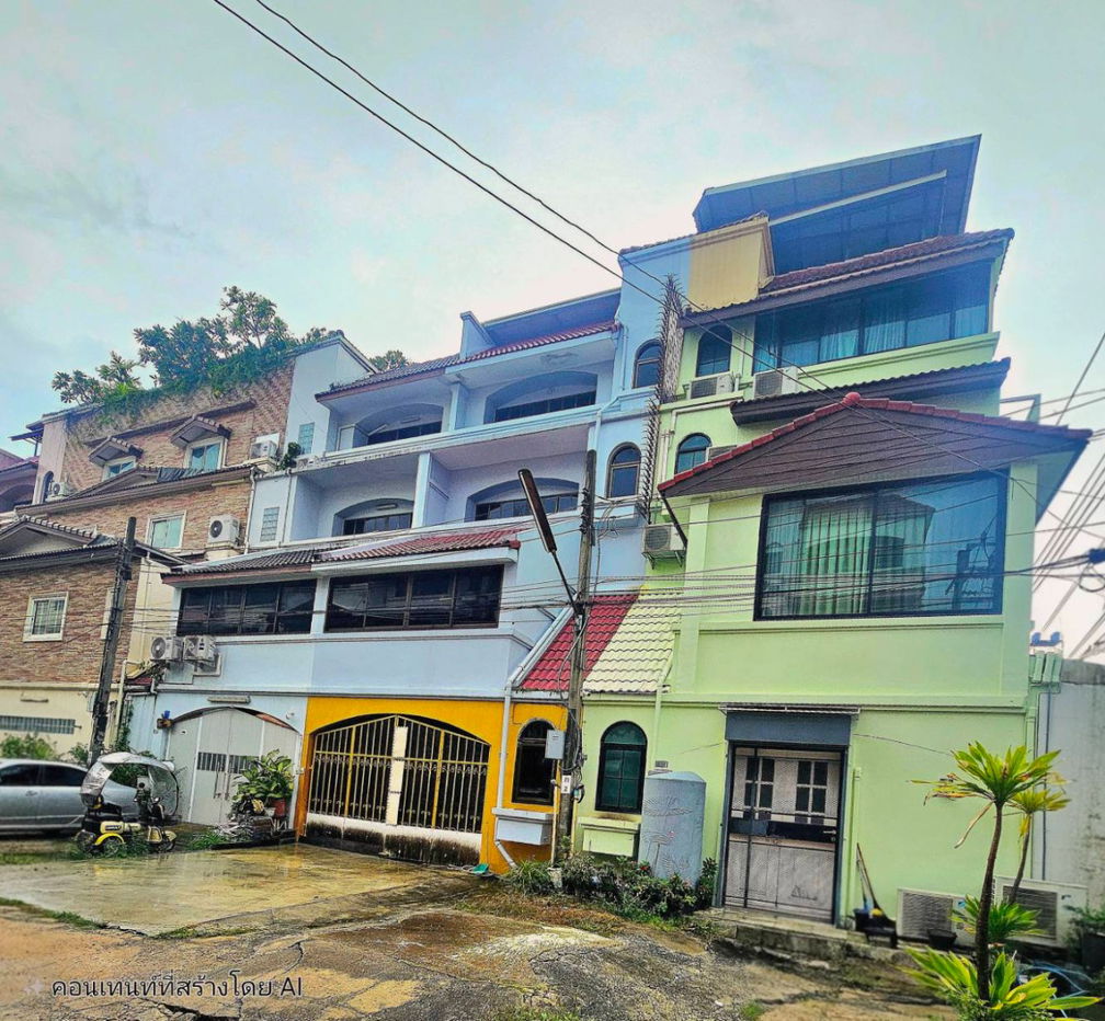 รูป 🏢 ให้เช่าอาคารพาณิชย์ 5 ชั้น (รวมดาดฟ้า) ศรีนครินทร์ 40 ใกล้โรงแรมคองปาร์ค — เหมาะเปิดคาเฟ่ ออฟฟิศ หรือ ที่พักอาศัย - รูปที่ 1/9