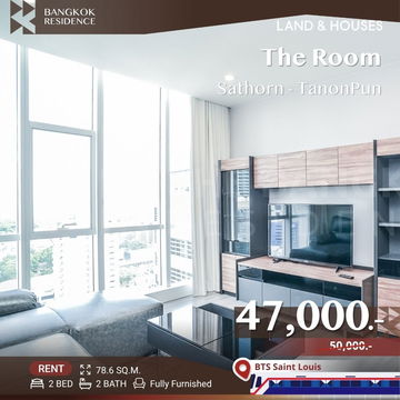 Rare Unit! 💥 The Room Sathorn - TanonPun ยูนิตสวย Layout ดี 💫 ใกล้ BTS เซนต์หลุยส์