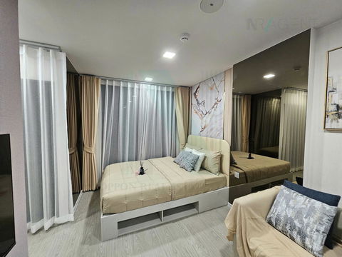 🔺 For Rent Condo ATMOZ OASIS ONNUT Building D, Floor 2,Studio, Room size 26 sqm