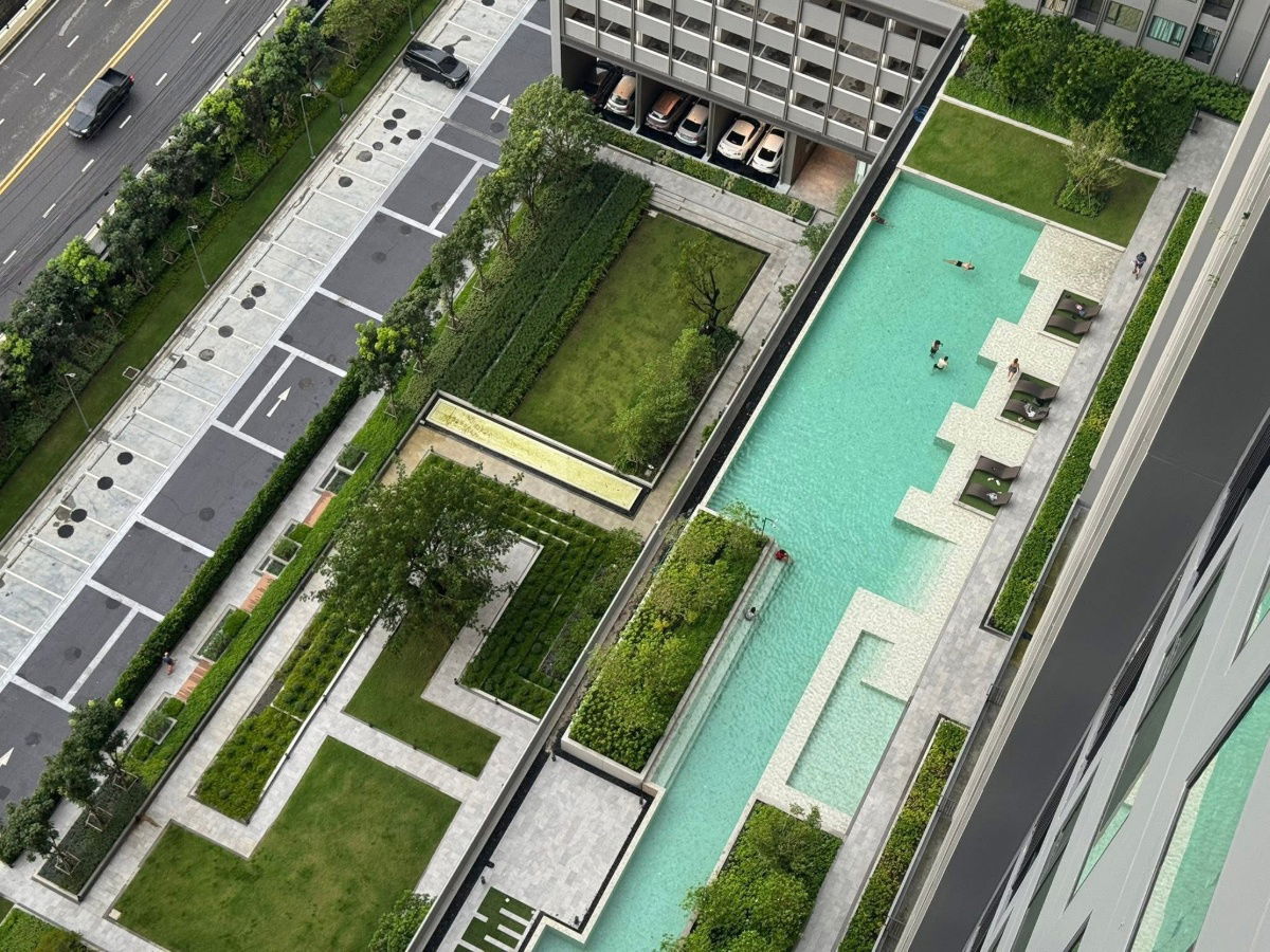 picture For rent 📍 The Livin Ramkhamhaeng 📍 Fully furnished and equipped, near MRT Lam Sali - 8/11